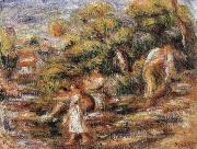 Pierre Renoir The Washerwomen Spain oil painting artist